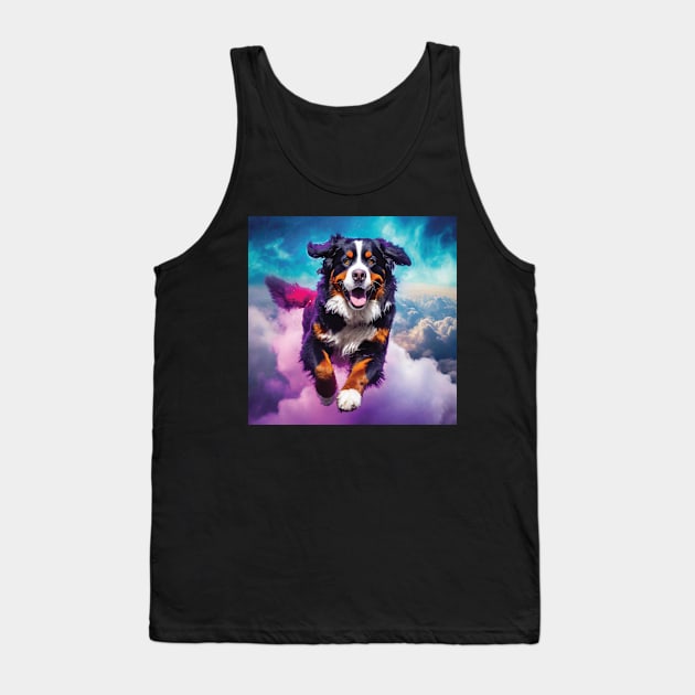 Bernese Mountain Dog Tank Top by Wickedcartoons